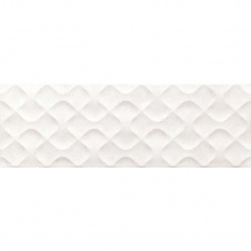 Плитка настенная CERAMIKA COLOR Visual White Ribbon 250x750 мм