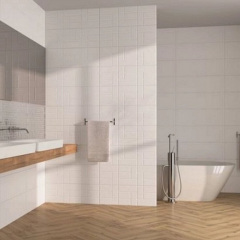 Плитка настенная CERAMIKA COLOR Art White RECT 250x750 мм Київ