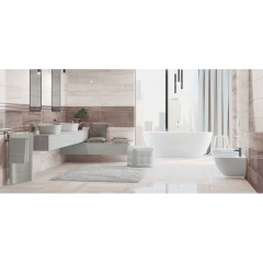 Плитка настенная CERAMIKA COLOR Terra White 25x75 см Киев