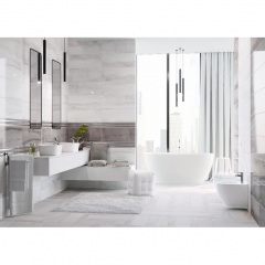 Плитка настенная CERAMIKA COLOR Terra Grey 25x75 см Киев