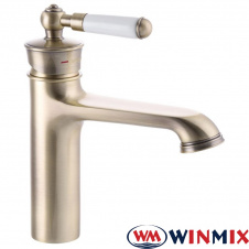 Смеситель для умывальника WINMIX Premium Vintage Bronze (Chr-001A), Польша