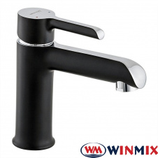 Смеситель для умывальника Winmix Premium "EDEM BLACK" (Chr-001), Польша