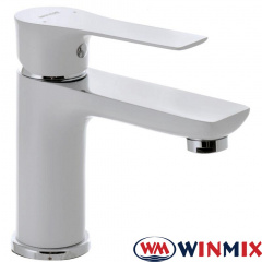 Смеситель для умывальника Winmix "Premium EVA WHITE" (Chr-001), Польша (нержавеющая сталь) Бровары