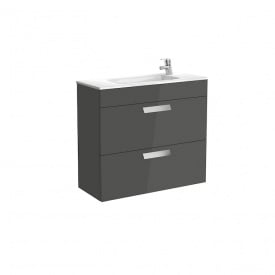 Шкафчик с умывальником ROCA Debba 80 Anthracite A855907153