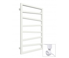 Полотенцесушитель электрический Terma Zigzag 835x500 White mat, тен MOA