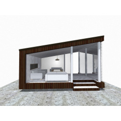 Беседка в стиле лофт 6,0х6,0м Modern Gazebo 06 от производителя Thermowood Production Вінниця