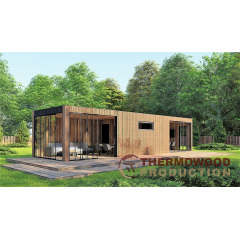Беседка современная Modern Gazebo 014 с раздвижными панорамными окнами 12,0х3,5м Thermowood Production Київ