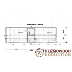 Беседка современная Modern Gazebo 014 с раздвижными панорамными окнами 12,0х3,5м Thermowood Production Київ