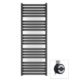 Полотенцесушитель электрический Terma Marlin 1185*530 Black mat, тен MOA