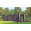 Современная беседка 10,3х3,5м с панорамным остеклением Modern Gazebo 018 Thermowood Production Харьков