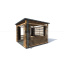 Беседка в современном стиле 3,0х3,0м Modern Gazebo 03 от производителя Thermowood Production Костополь
