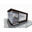 Беседка в стиле лофт 6,0х6,0м Modern Gazebo 06 от производителя Thermowood Production Вінниця