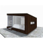 Беседка в стиле лофт 6,0х6,0м Modern Gazebo 06 от производителя Thermowood Production Вінниця