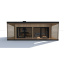 Беседка в стиле минимализм Modern Gazebo 02 от производителя Thermowood Production Чернівці