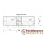 Беседка современная Modern Gazebo 014 с раздвижными панорамными окнами 12,0х3,5м Thermowood Production Київ