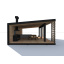 Современная беседка в стиле минимализм Modern Gazebo 01 6,0х9,0м от производителя Thermowood Production Кропивницький