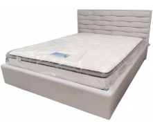 Ліжко BNB White Star Comfort 90 х 200 см Simple Сірий