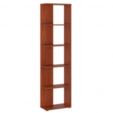 Стелаж книжковий Компанит П-37 Яблуня 50х25,6х185,6 см