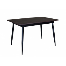 Стол Max's furniture Денвер 75х120/160х75 см Дуб Табак + Черный
