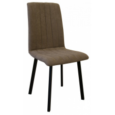 Стілець Max's furniture Брайтон 01 Чорний/Світло-коричневий