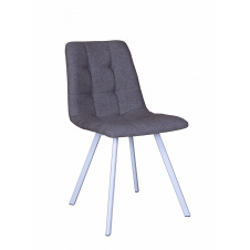 Фото - Стілець Max's furniture Норман 01 Білий/Коричневий Стілець Max's furniture Норман 01 Білий/Коричневий