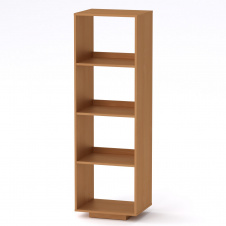 Шкаф книжный Компанит МГ-5 тумба-3 Компанит Бук (50х40х158 см)