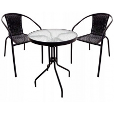 Cадові меблі Jumi Bistro Black-2