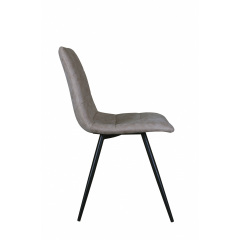 Стул Max's furniture Норман 02 Черный/Бежевый Ровно