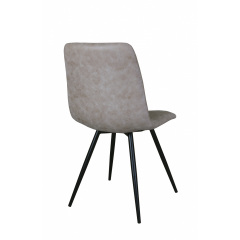 Стул Max's furniture Норман 02 Черный/Бежевый Ровно