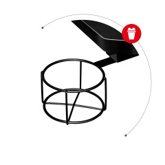 Комп'ютерний стіл HUZARO HERO 2.5 BLACK Київ