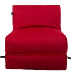 Бескаркасное кресло раскладушка Tia-Sport 180х70 см красный (sm-0666) Доманёвка
