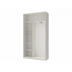 Шкаф купе Сити Лайт Doros Белое дерево 2 ДСП 120х45х225 (42002015) Володарск-Волынский