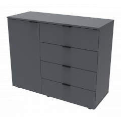 Комод С1 Doros Графит 100х38,1х81,2 (41510069) Киев