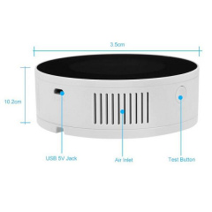 Умный WiFi датчик утечки газа Yobang Security GS-85 Белый (100315) Киев