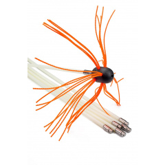 Роторний набір Savent TURBO для чищення димоходів (1 м х 6 шт) Прилуки