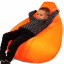 Кресло мешок груша Студия Комфорта Оксфорд 300 размер 4кидс Оранжевый Кропива