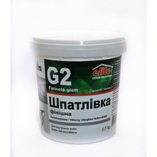 Финишная шпатлевка Elite Construction Гарант-2 0.7 кг Белый