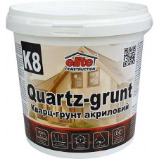 Кварц-грунт акриловый Elite Construction 1,4 кг Белый