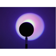 Проекционная настольная LED лампа RIAS Sunset Lamp R116 16в1 USB 7W с пультом (3_01496) Каменка-Днепровская