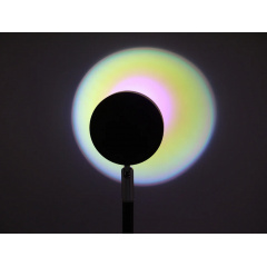Проекционная настольная LED лампа RIAS Sunset Lamp R116 16в1 USB 7W с пультом (3_01496) Каменка-Днепровская