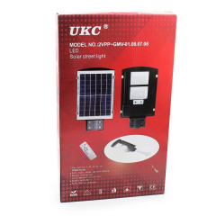 Уличный светильник на солнечной батарее с датчиком движения Solar Street Light 2VPP фонарь на столб 90W+Пульт управления Киев
