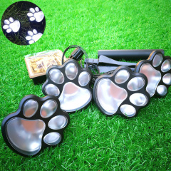 Вуличний автономний світильник на сонячній батареї LED Solar Paw Print Lights DL49 із захистом від вологи As-seen-on-tv Чорний Чернівці