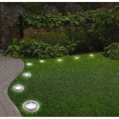 Вуличний світильник на сонячній батареї RIAS Solar Disk Lights 5050 4 Led 5W (3sm_905780056) Київ