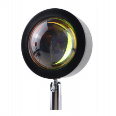 Проекційна настільна LED лампа RIAS Sunset Lamp "Захід сонця" USB 5W (3_01499) Доманівка