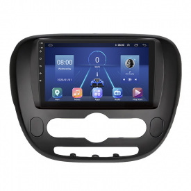 Штатная магнитола Lesko Kia Soul II 2013-2016 9" 4/64Gb 4G Wi-Fi GPS Top (10530-53179)