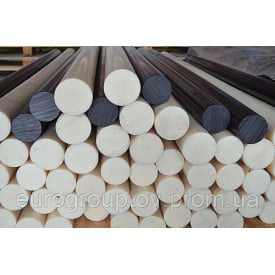 Поліацеталь РОМ-С стрижень 120 мм чорний