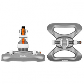 Ороситель вращающийся 4-х режимный на пластиковой подставке Bradas WHITE LINE