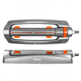 Ороситель осциллирующий с регулируемой шириной полива на металлической основе WHITE LINE Bradas