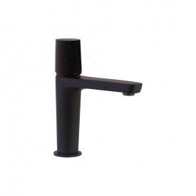 Смеситель для умывальника однорычажный Ramon Soler TZAR М 187мм, черный матовый (340401NM34A302369)