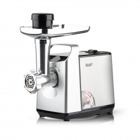 Электрическая мясорубка Haeger HG-3396 с функцией реверс 2500W Black-Grey (3_03480)